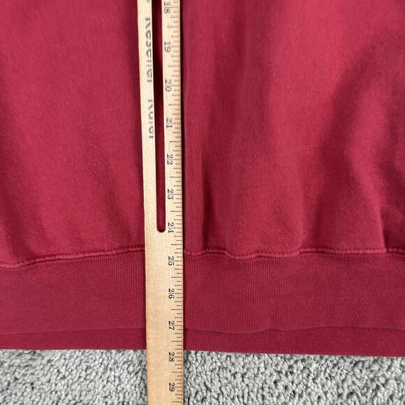 Oklahoma Sooners Hoodie Mens XL Red NCAA Football Pullover Fleece OU Sweatshirt - Picture 9 of 11